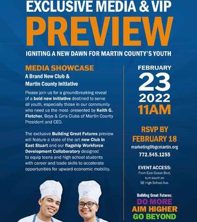 Boys & Girls Club of Martin County – Exclusive Media and VIP